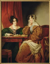 Henriette Baronin Pereira-Arnstein (pintura sobre lienzo)