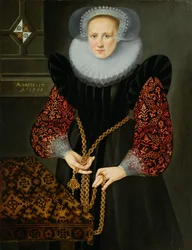 Retrato de Aefge Gijbland, de diecisiete años, 1598