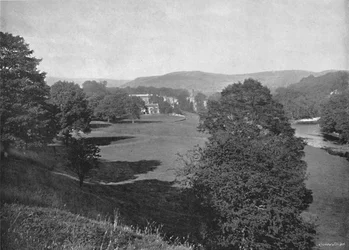 Abadía de Bolton, c1896