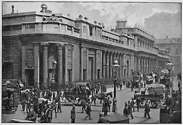 El Banco de Inglaterra, c. 1896