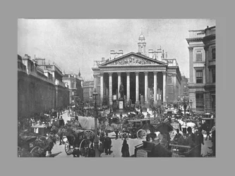 La Bolsa Real, Londres, c. 1900