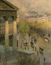 Bulevar de la Madeleine en París
