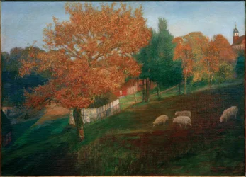 Días de otoño en Worpswede
