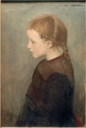 Cabeza de niña