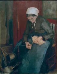 Vieja hilandera