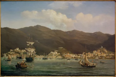 Vista del puerto de Saint Thomas