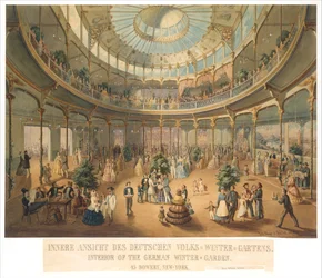 Vista interior del Jardín de Invierno Alemán, 1856