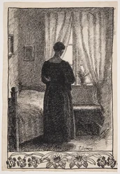 En el dormitorio. Anna Syberg?