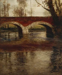 Paisaje fluvial con un puente (pintura)