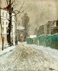 Callejón trasero, Montmartre