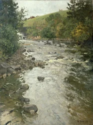 Desde el río Lysaker