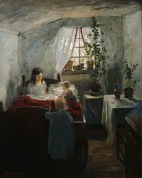 interiores con niños