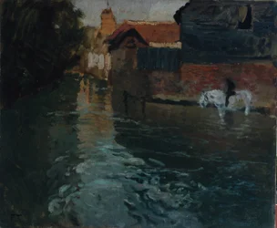 Río en el norte, hacia 1893 (pintura)
