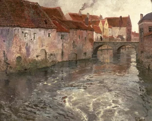 El puente en Amberes (o Oudenard), 1902
