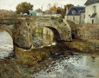 El viejo puente de piedra
