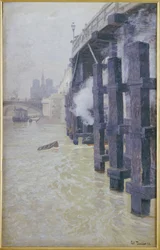 El Sena en diciembre, 1893