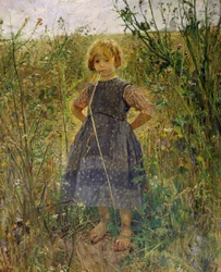 Pequeña princesa del brezal