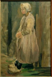 Niño pescador holandés (Zandvoort)