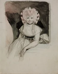 Retrato de la esposa del artista