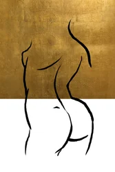 Minimalista dorado nude