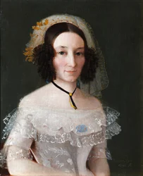 Retrato de Yelizaveta Alexeyevna Benkendorf, née Janova, 1845