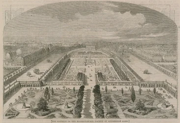 Los jardines de la Sociedad de Horticultura en Kensington Gore