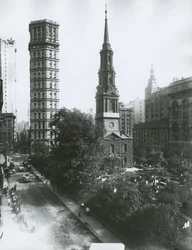 Capilla de San Pablo, calles Vesey y Church, Ciudad de Nueva York