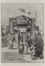 La Alianza Anglo-Japonesa, celebraciones en Japón