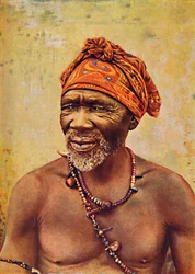Un curandero sudafricano