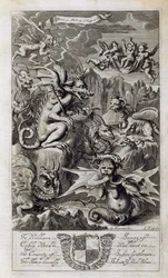 Escena del infierno, ilustración del Libro 1 Parte 3 Capítulo 10 de 
