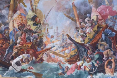 Batalla de Lepanto (fresco)