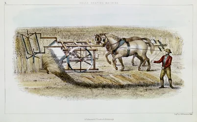 Máquina segadora de Bells, 1851