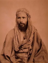Retrato de un beduino egipcio