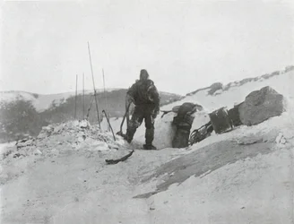 Browning en la Puerta del Igloo, 1912, 1913