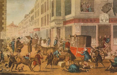 El comerciante moderno, o las glorias del comercio británico, 1774