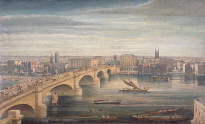 Puente de Londres, Londres, c. 1835