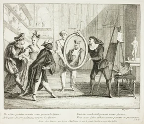 Placa del Livre de Scènes Comiques