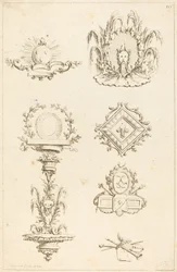 Diseños para colofones: pl. 10