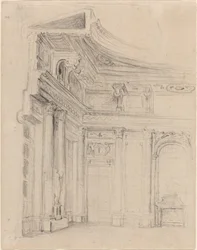 Rincón de una sala de dibujo