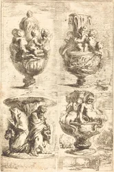 Cuatro jarrones (Les quatres vases)