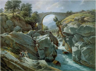 Ponte Brolla cerca de Locarno