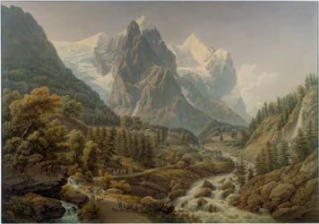 Wetterhorn y Rosenlaui