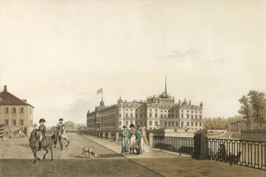 Vista del Palacio Mikhailovsky
