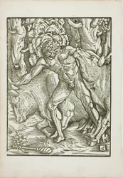 Los trabajos de Hércules: Captura de los bueyes de Geryones en Erythia
