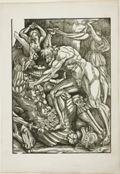 Los trabajos de Hércules: Hércules y Caco