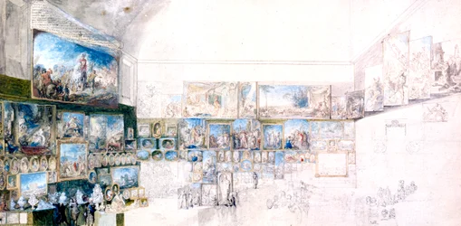 Gabinete de dibujos, c1744-1780