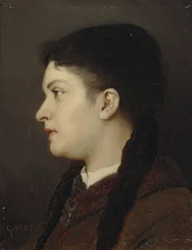 retrato de niña
