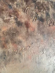 Textura terrosa agrietada