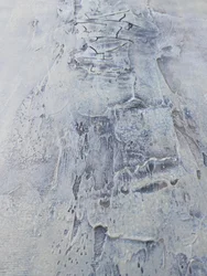 Textura blanca agrietada
