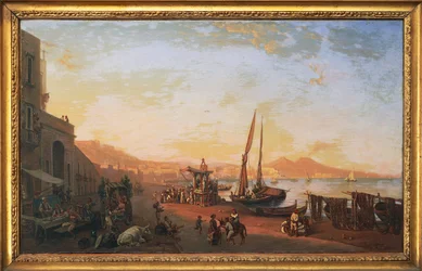 Italia, Nápoles desde Mergellina